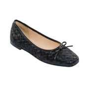 Bernardo Gwynn Woven Leather Flat, 8
